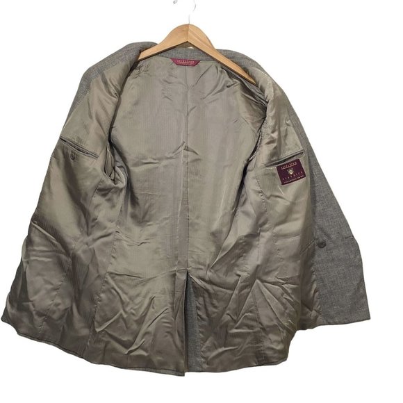 Nordstrom Gray Double-Breasted Blazer - Picture 10 of 12